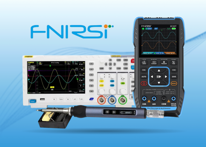 FNIRSI расширяет горизонты электроники: Новое поступление осциллографов, паяльников и тестеров уже здесь!
