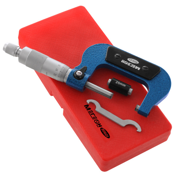 Микрометр механический МЕГЕОН 80601 купить по низкой цене | МАКСПРОФИТ