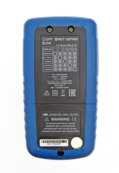 Указатель правильности чередования фаз CEM DT-902 купить по низкой цене | МАКСПРОФИТ