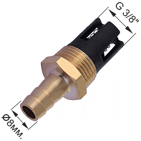 Штуцер для вакуумного насоса МЕГЕОН 98030H купить по низкой цене | МАКСПРОФИТ