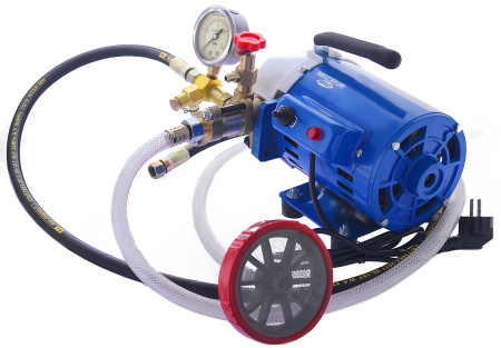 Электрический опрессовочный насос МЕГЕОН 98140 купить по низкой цене | МАКСПРОФИТ